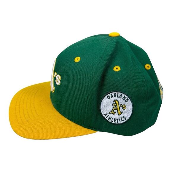 Oakland Athletics A's Classic Retro Cap Cooperstown Collection Snapback Hat - Picture 3 of 8